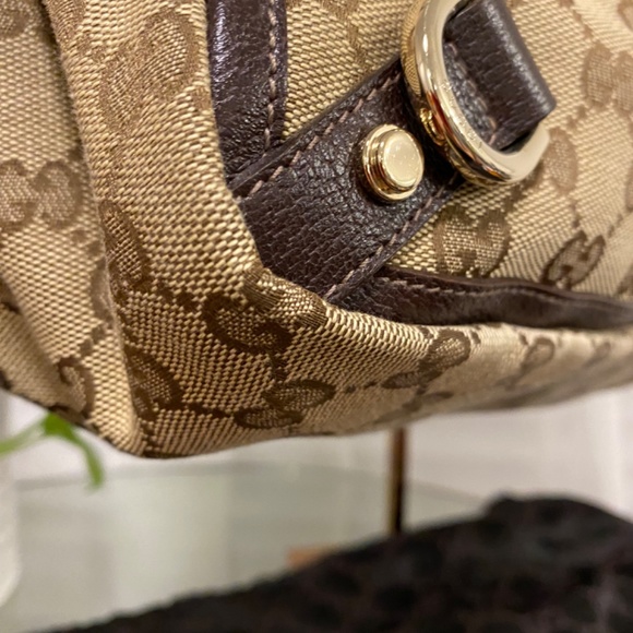 Authentic Gucci vintage canvas top handle tote bag - Picture 4 of 12